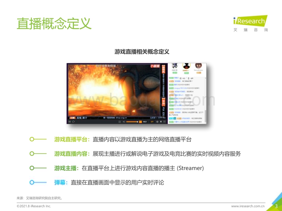 2021813_艾瑞咨询_2021年中国游戏直播行业研究报告（43页）.pdf_第3页