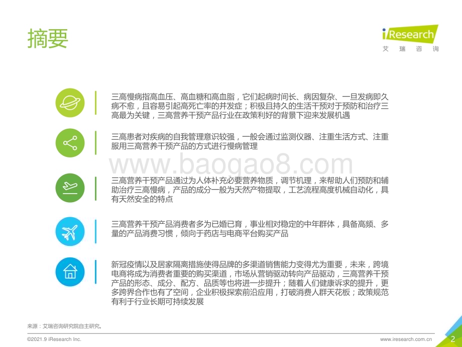 2021915_艾瑞咨询_“三高”营养干预产品行业发展白皮书（44页）.pdf_第2页