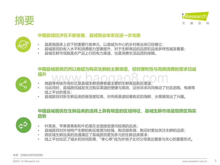 20211220_艾瑞咨询_2021年县城生鲜消费升级报告（36页）.pdf_第2页