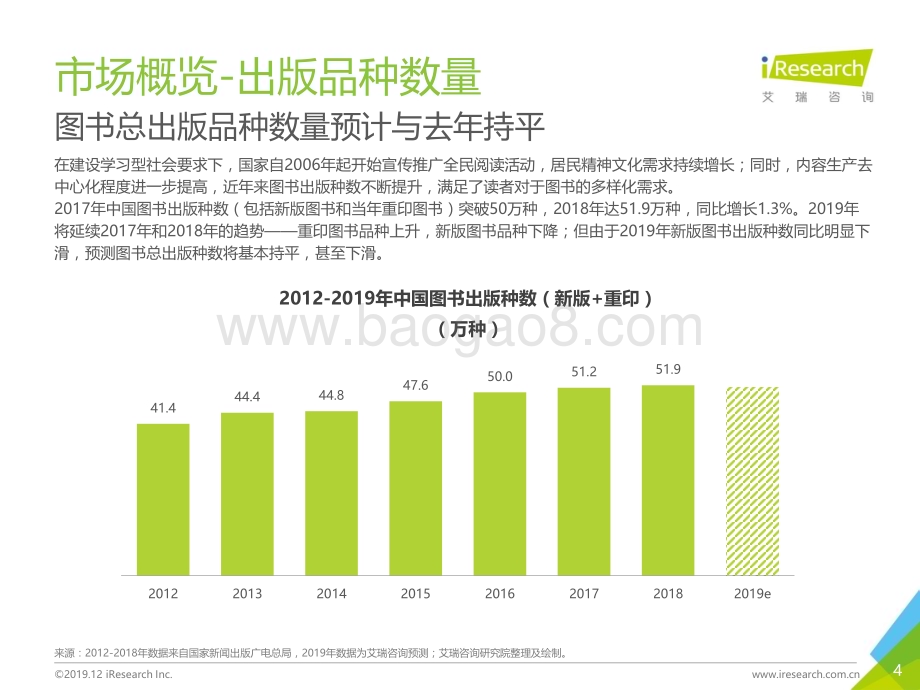20191226_艾瑞咨询_2019年度中国图书市场报告（50页）.pdf_第4页