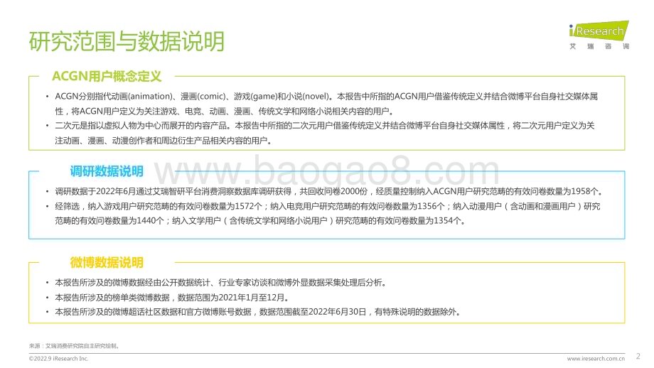2022925_艾瑞咨询_中国社交媒体ACGN内容发展研究报告（50页）.pdf_第2页