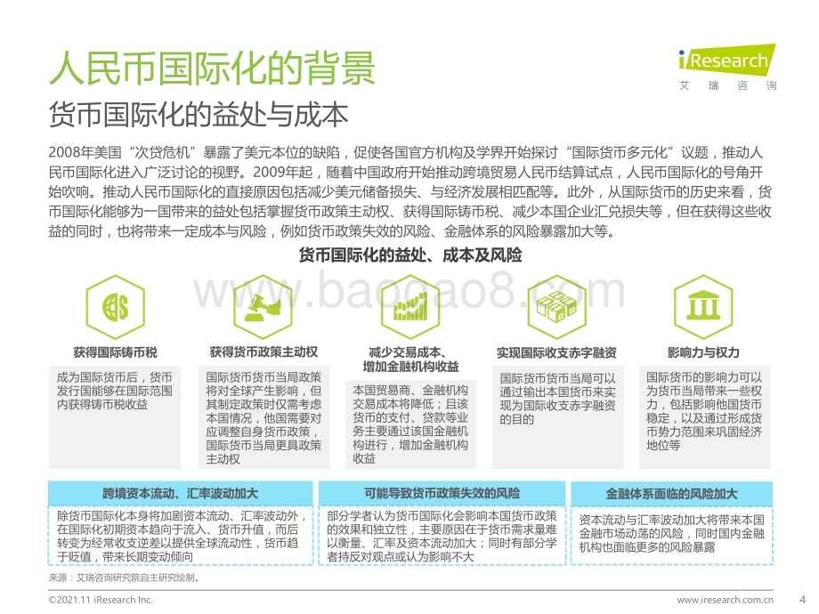 20211115_艾瑞咨询_理解人民币国际化与其中的商业机会-2021年人民币国际化报告（24页）.pdf_第4页
