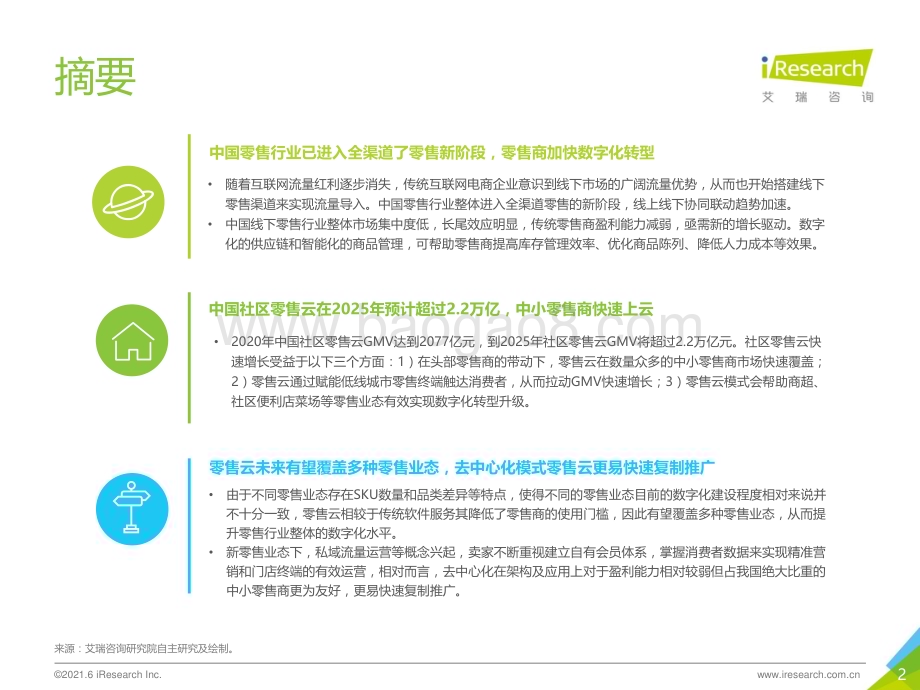 2021610_艾瑞咨询_2021年中国零售云行业研究报告（30页）.pdf_第2页