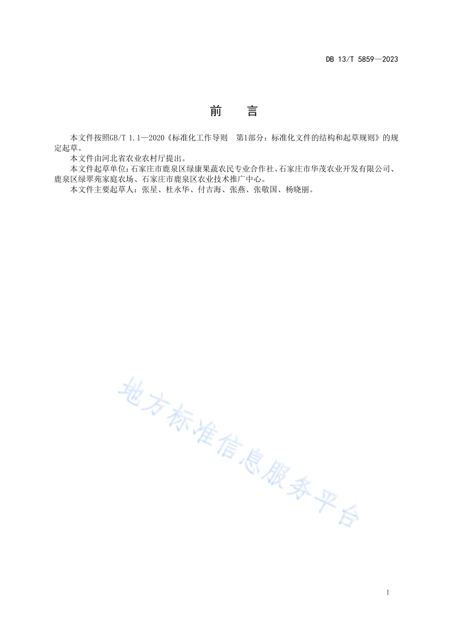 塑料大棚油麦菜生产技术规程DB13／T 5859-2023.pdf_第3页