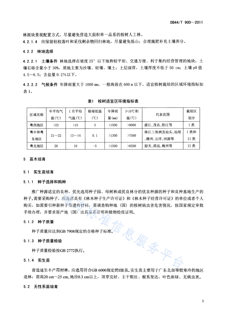 桉树商品林建设管理规范DB44／T 900-2011.pdf_第5页