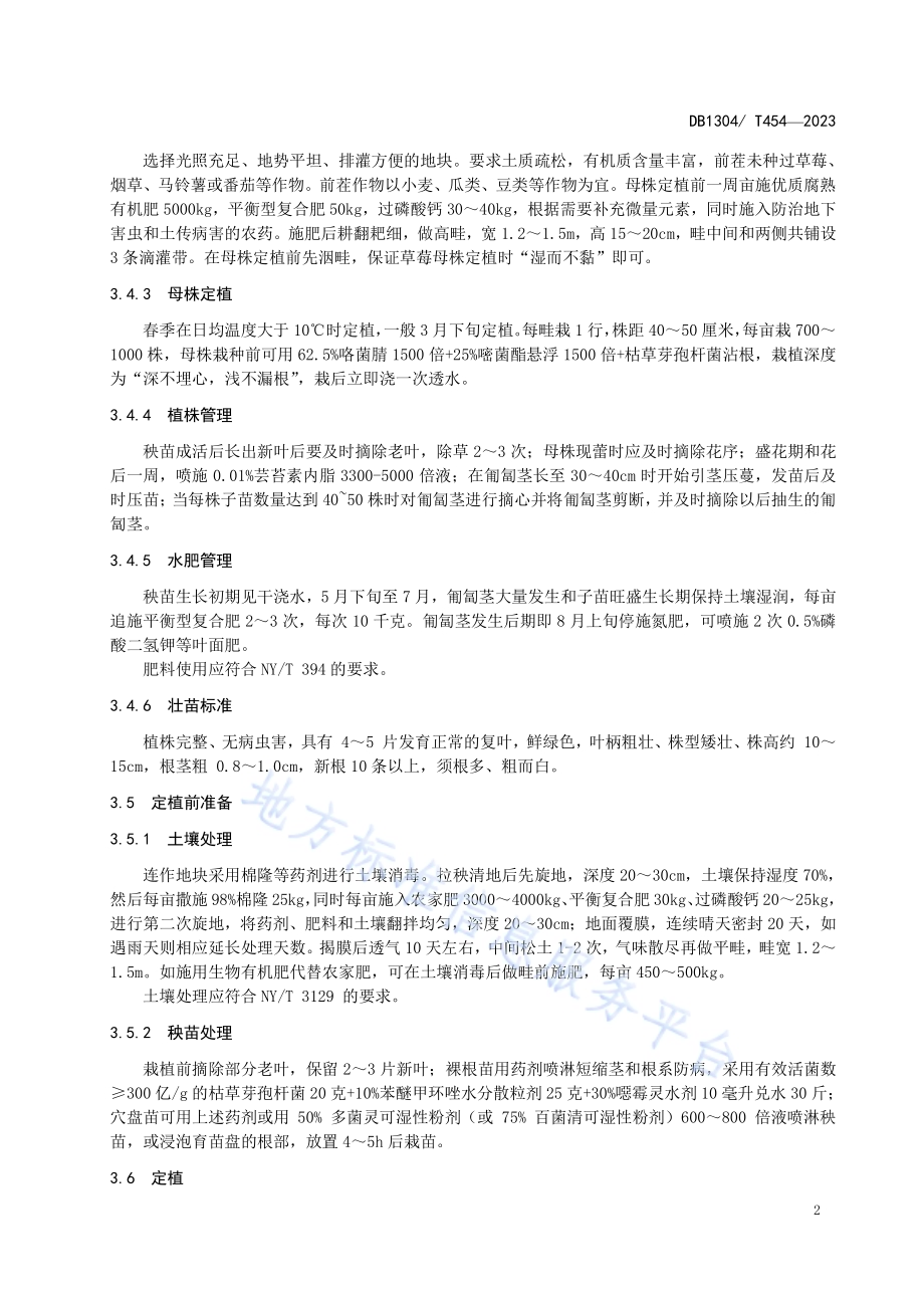 草莓绿色生产技术规程DB1304／T 454-2023.pdf_第4页