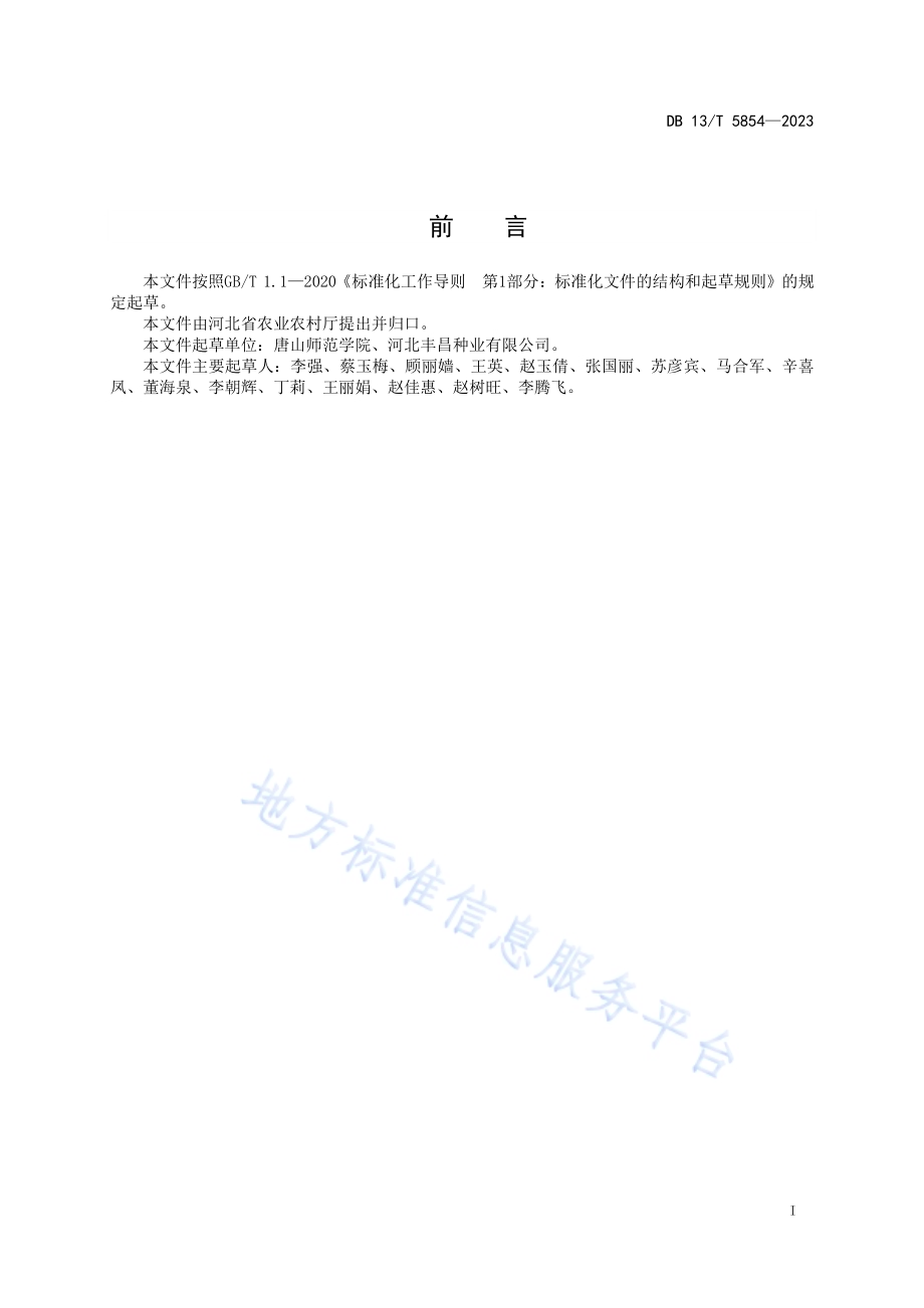 结球甘蓝露地越冬繁种技术规程DB13／T 5854-2023.pdf_第3页