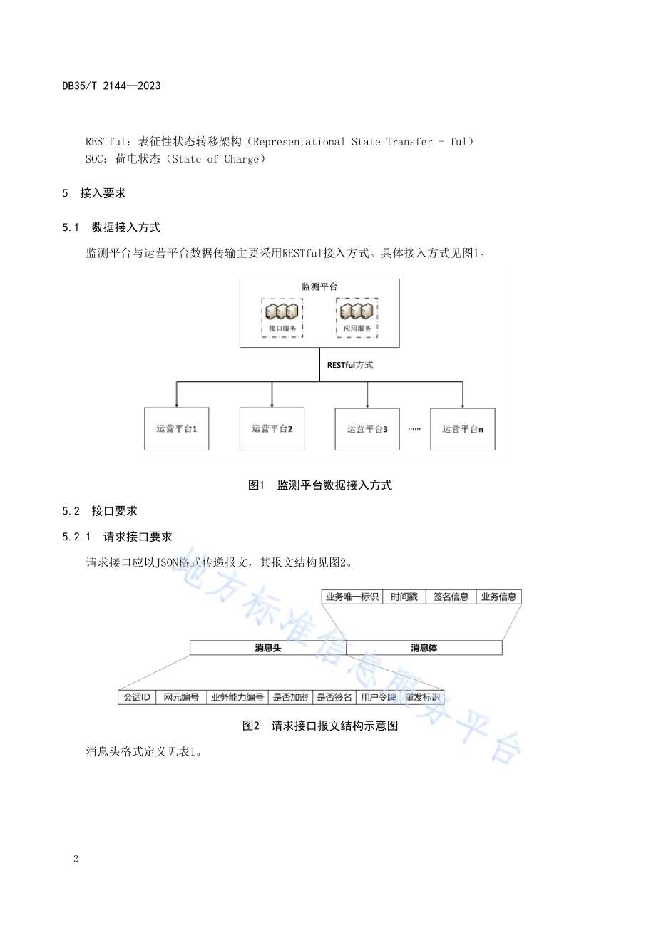 光储充检电站在线监测数据传输要求DB35／T 2144-2023.pdf_第5页
