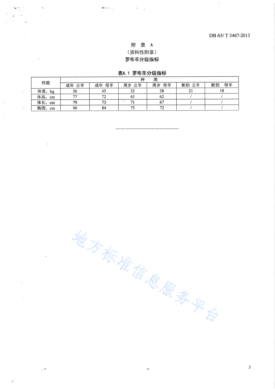 罗布羊DB65／T 3467-2013.pdf_第5页