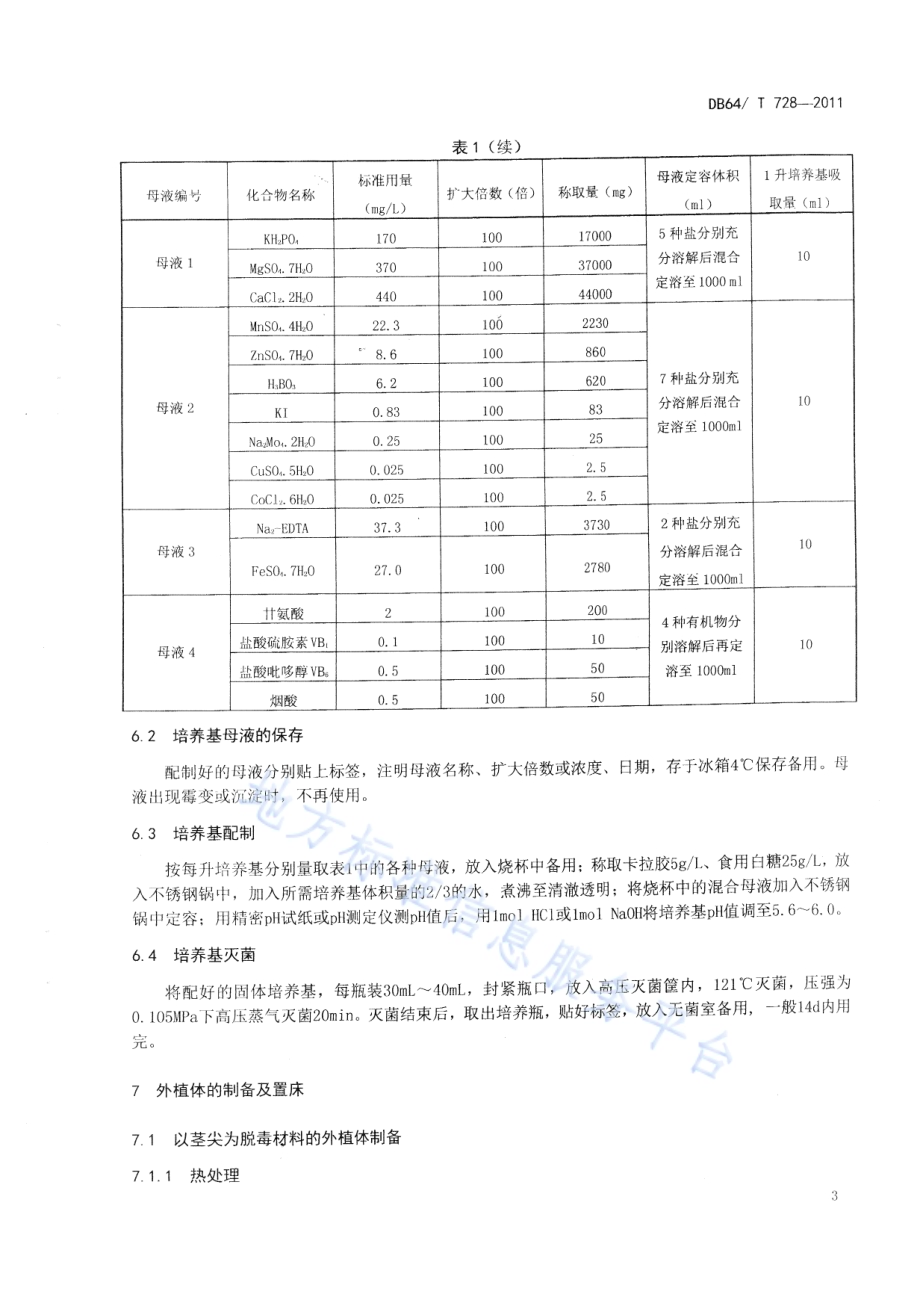 马铃薯脱毒快繁技术规程DB64／T 728-2011.pdf_第5页