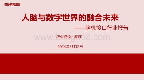 2024脑机接口行业分析报告.pptx