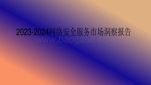 2023-2024网络安全服务市场洞察报告.pdf
