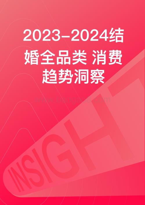 2023-2024结婚全品类消费趋势洞察报告.pdf