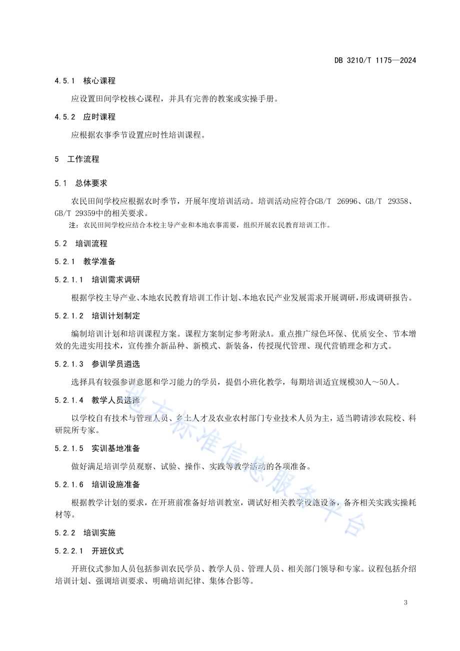 农民田间学校运行管理规范DB3210／T 1175-2024.pdf_第5页