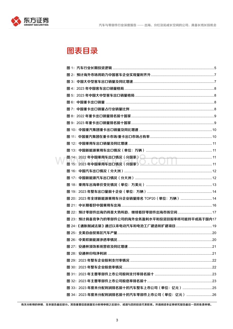 20240615_东方证券_汽车行业长期投资逻辑专题研究：出海、分红及拓成长空间的公司具备长线长投机会_40页.pdf_第3页