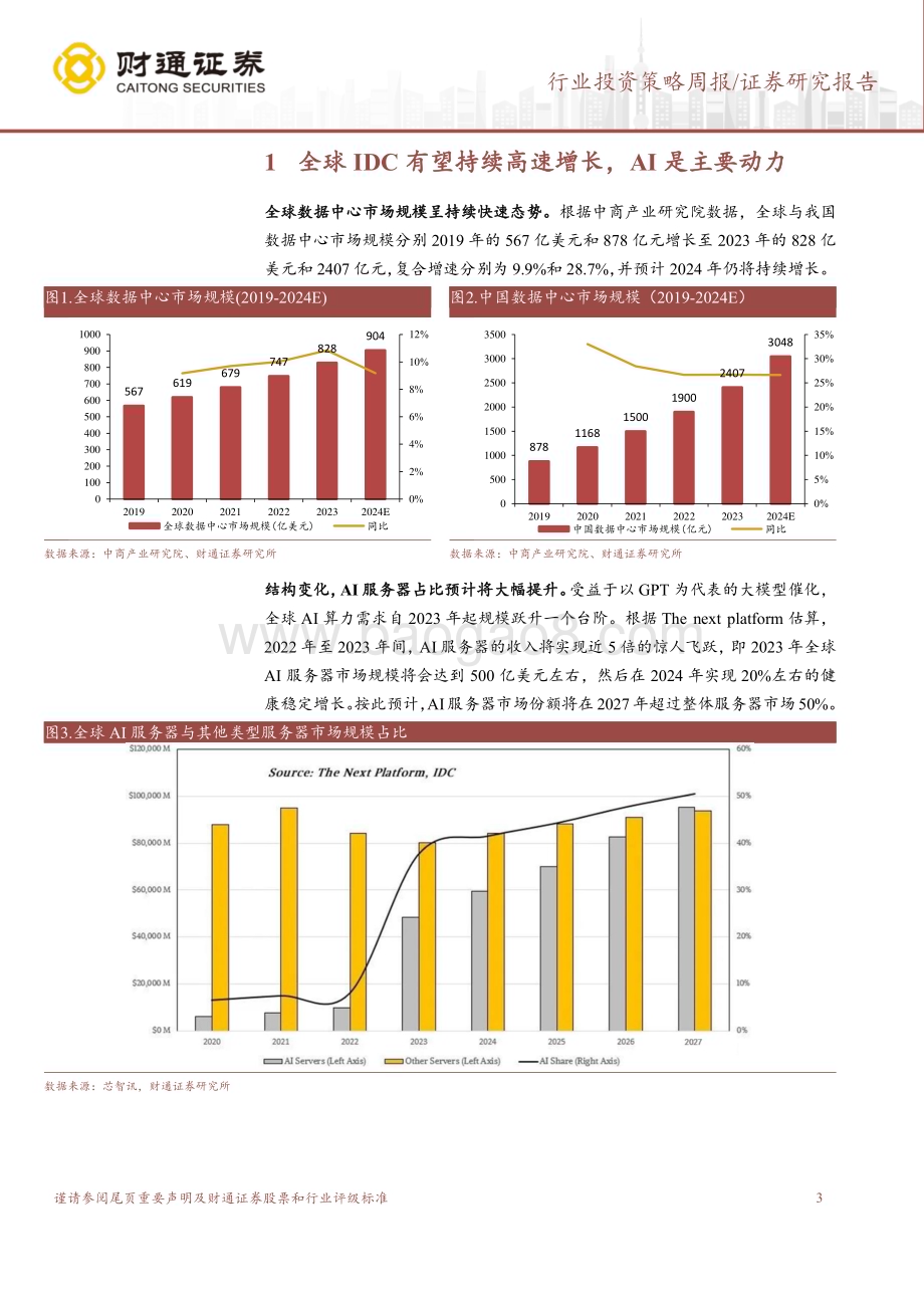 20240602_财通证券_计算机行业：AI算力需求旺盛液冷产业加速发展_12页.pdf_第3页