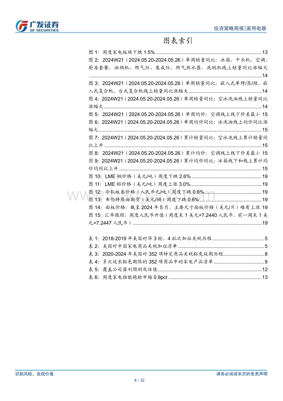 20240602_广发证券_家用电器行业：加征关税政策落地预计影响有限_22页.pdf_第4页