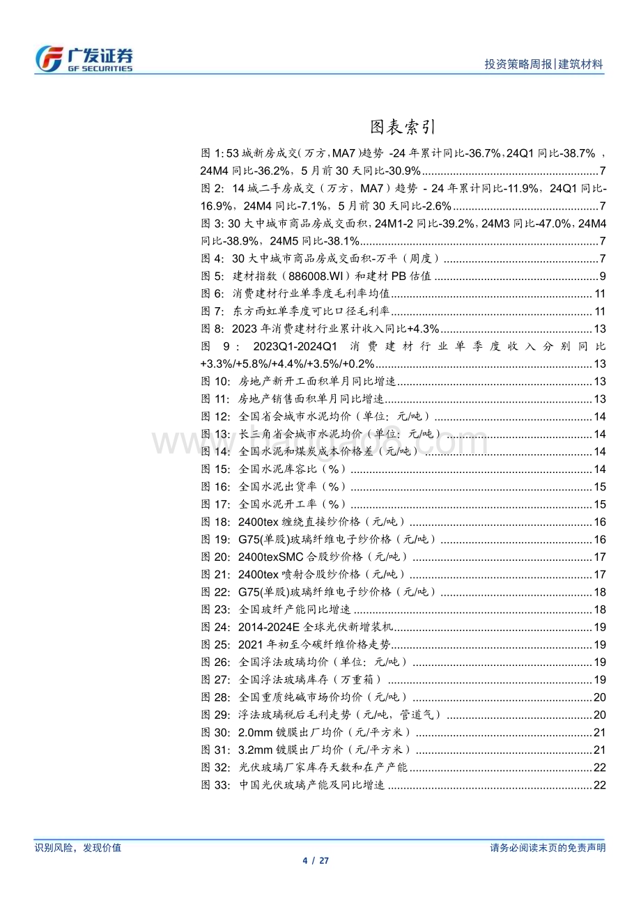 20240602_广发证券_建筑材料行业：地产政策再放松关注建材减碳带来的供给端变化_27页.pdf_第4页