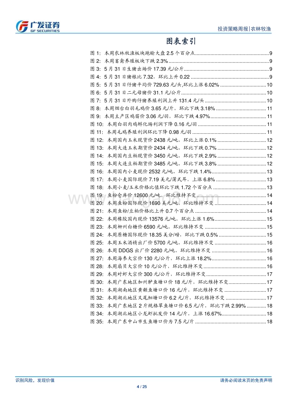 20240602_广发证券_农林牧渔行业：本周猪价冲击18元kg养殖产业链景气快速回升_25页.pdf_第4页