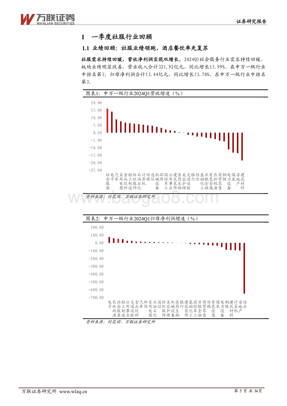20240614_万联证券_2024年中期社会服务行业投资策略报告：深巷烟火藏故事万国风华汇一堂_34页.pdf_第5页