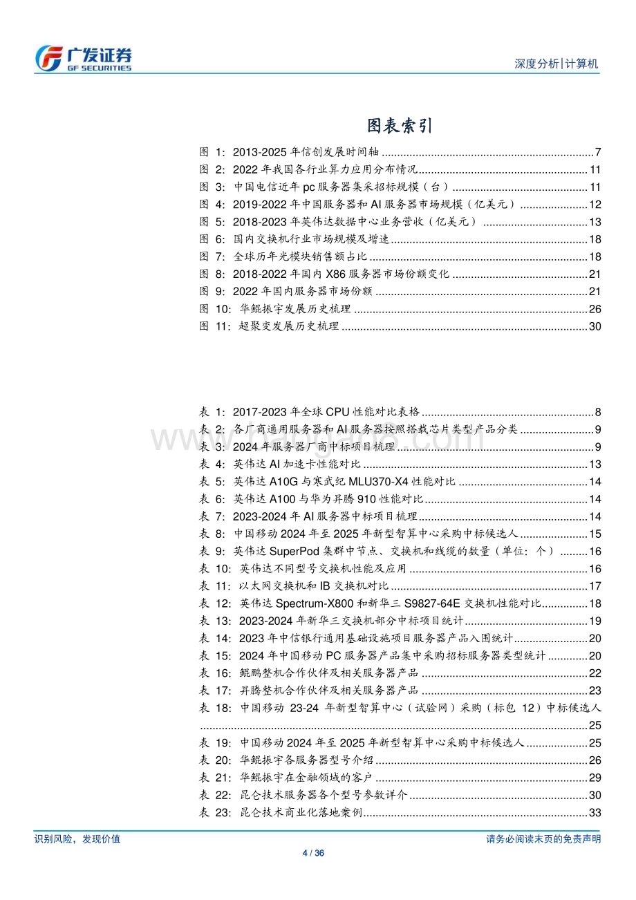 20240613_广发证券_计算机行业：技术生态与市场发展共助算力硬件国产替代_36页.pdf_第4页