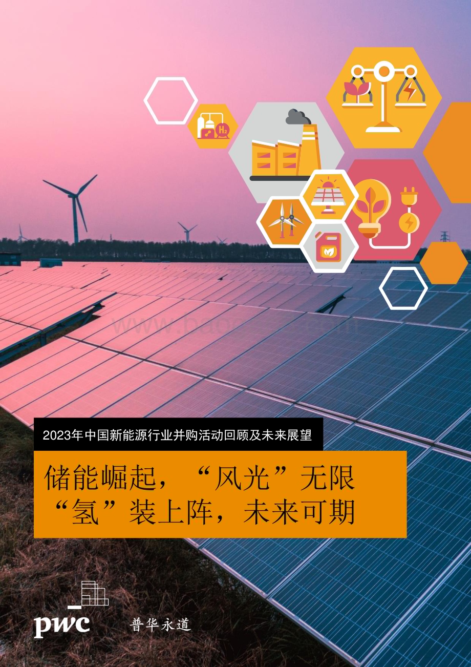 20240314_普华永道_2023年中国新能源行业并购活动回顾及未来展望储能崛起风光无限氢装上阵未来可期_36页.pdf_第1页