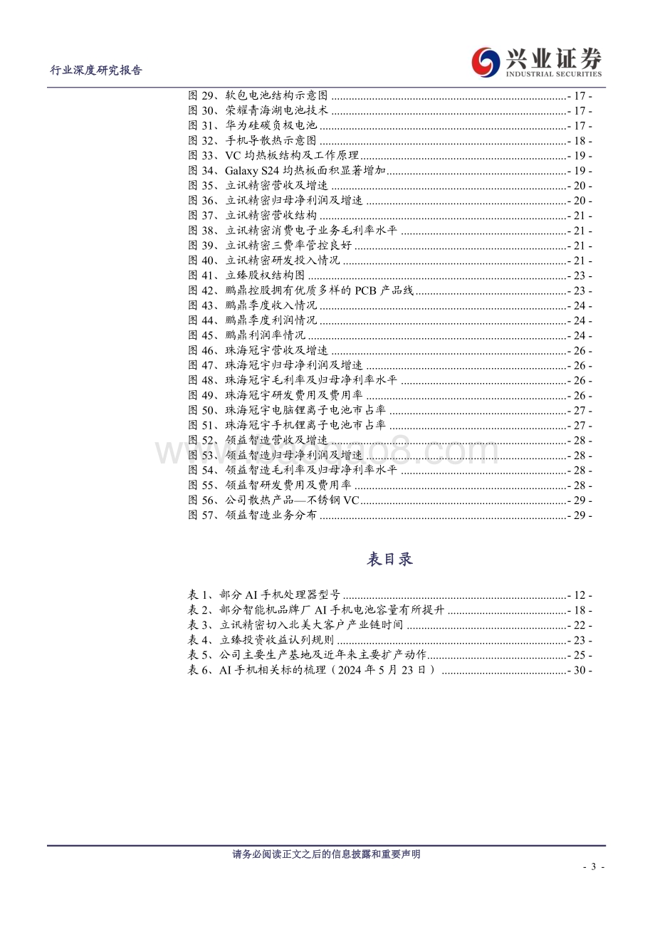 20240524_兴业证券_电子行业：AI加速落地智能机端侧硬件多个环节迎量价齐升_31页.pdf_第3页