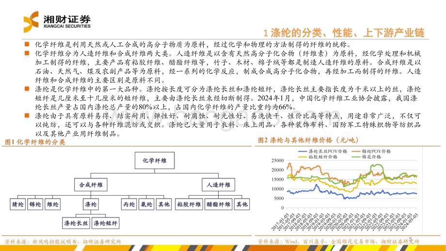 20240528_湘财证券_涤纶行业：涤纶长丝供需格局有望向好景气度有望上行_27页.pdf_第5页