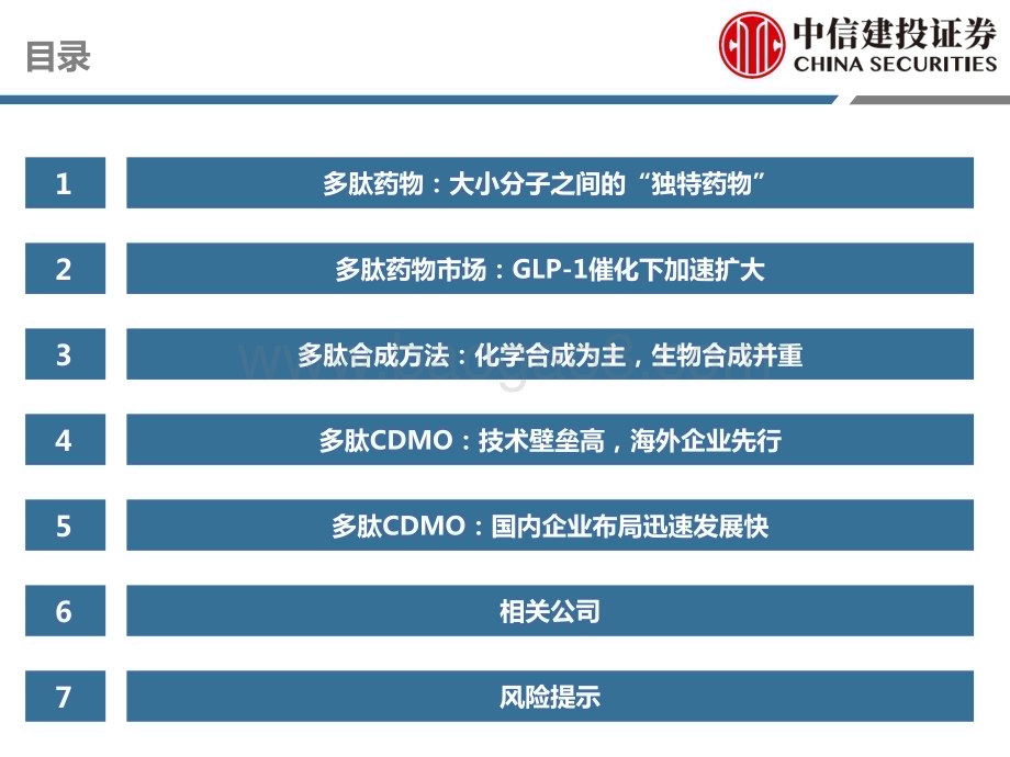 20230727_中信建投证券_医药行业深度研究报告多肽药物蓬勃发展CDMO需求上升_72页.pdf_第4页