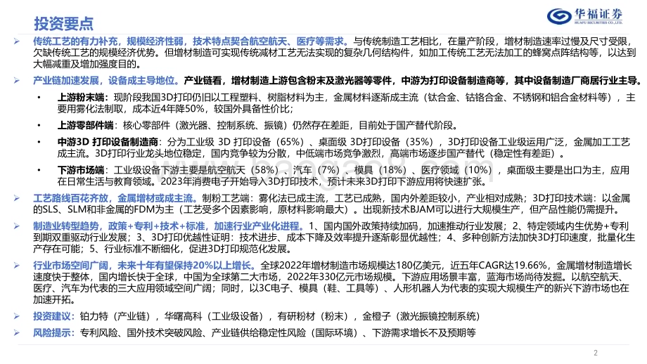 20231030_华福证券_3D打印行业证券研究报告蓄势待发产业化应用赋能未来_58页 (1).pdf_第2页