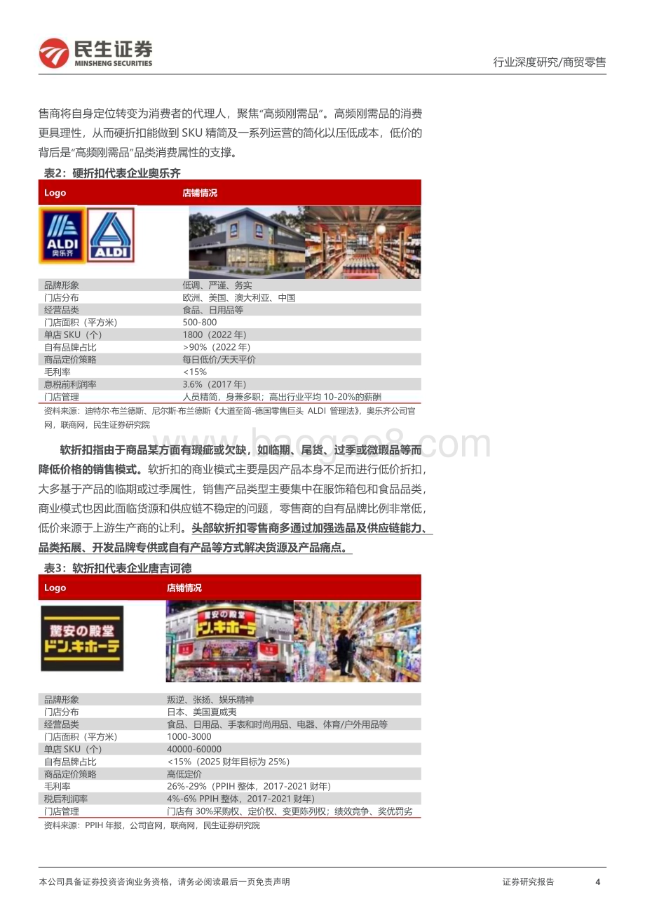 20240305_民生证券_商贸零售行业折扣零售框架研究深度海外折扣零售行业穿越周期探索我国线下折扣零售渠道发展空间_49页.pdf_第4页