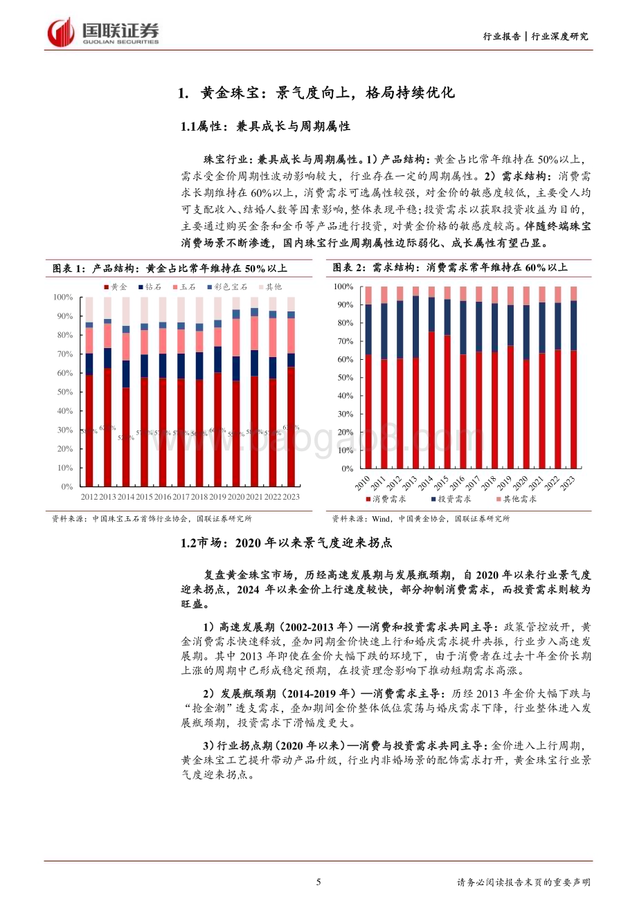 20240529_国联证券_饰品行业深度研究：从老铺黄金看中国珠宝品牌升级路径_28页.pdf_第5页