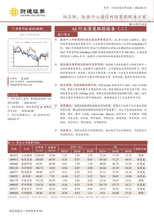 20240523_财通证券_AI行业：铜互联数据中心通信网络重要解决方案_27页.pdf