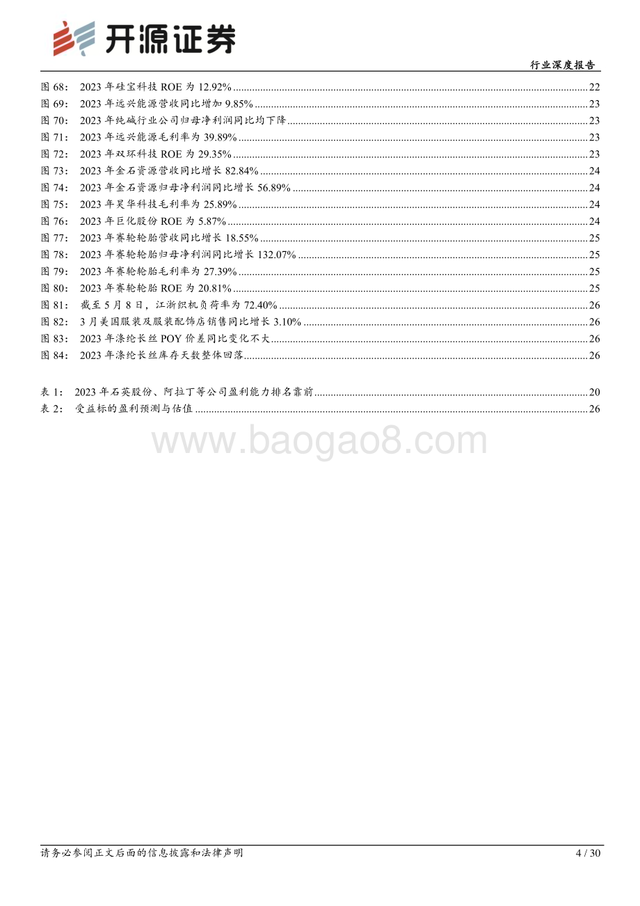 20240519_开源证券_基础化工行业深度报告：2023年化工行业业绩承压2024年利润有望修复_30页.pdf_第4页