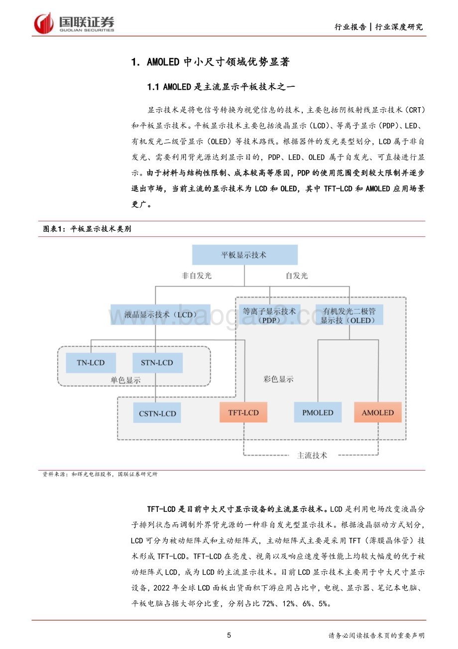 20240522_国联证券_电子行业：OLED供需反转行业或迎来拐点_30页.pdf_第5页