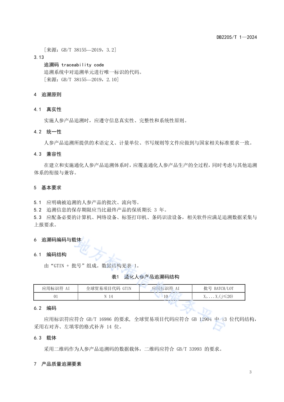 通化人参质量追溯规范DB2205／T 1-2024.pdf_第5页