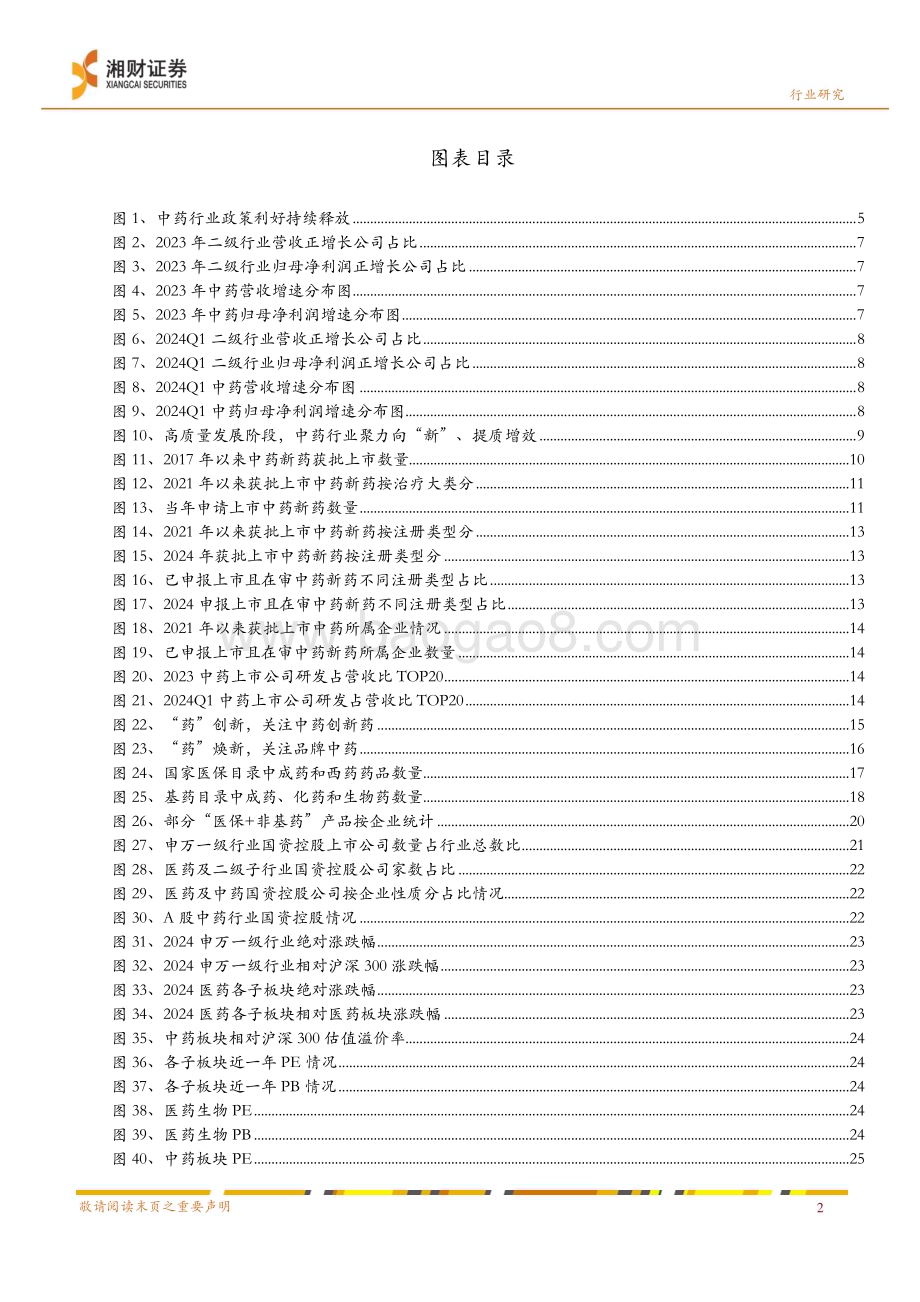 20240622_湘财证券_中药行业2024中期策略报告：聚力向“新”提质增效_29页.pdf_第4页