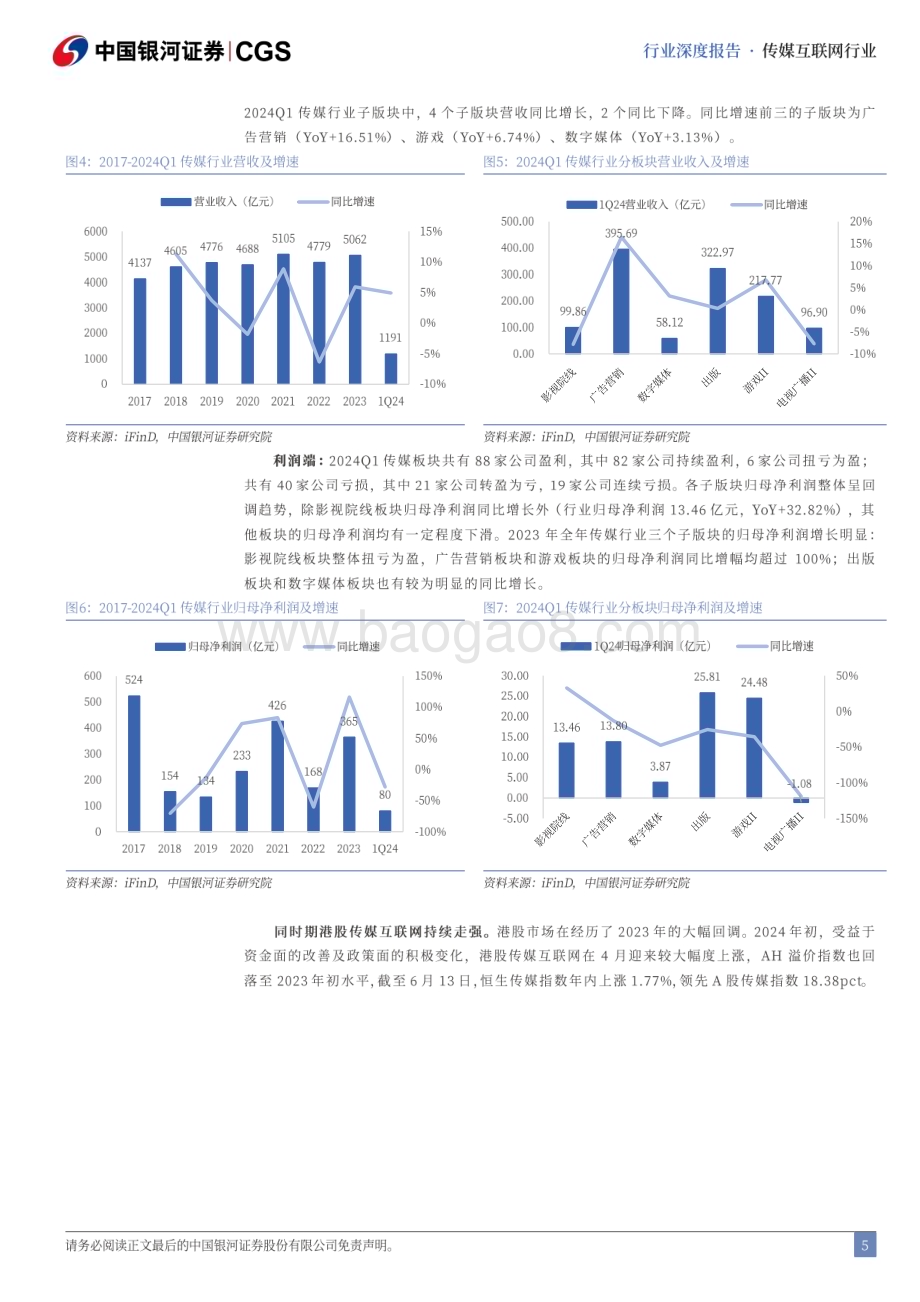 20240621_银河证券_2024年传媒互联网行业中期策略报告：内生外延稳中求进_43页.pdf_第5页