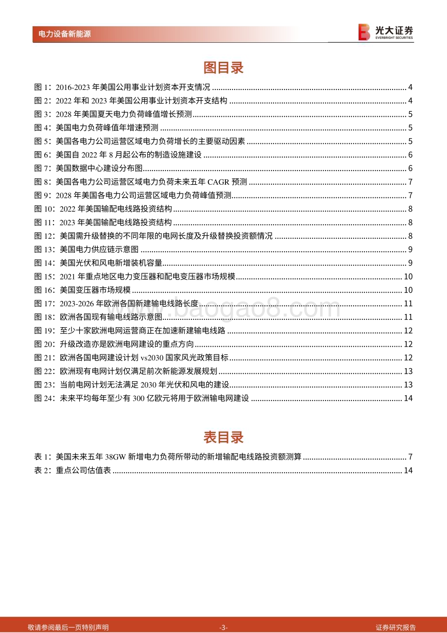 20240626_光大证券_电力设备新能源行业：欧美电网投资需求的思考_16页.pdf_第3页