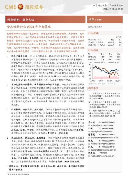 20240621_招商证券_食品饮料行业2024年中期策略：预期调整蕴含生机_27页.pdf
