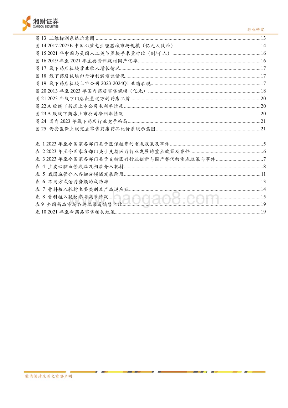 20240624_湘财证券_医疗耗材&线下药店行业2024年中期策略：紧跟政策导向把握“刚需+创新”两条主线_28页.pdf_第4页