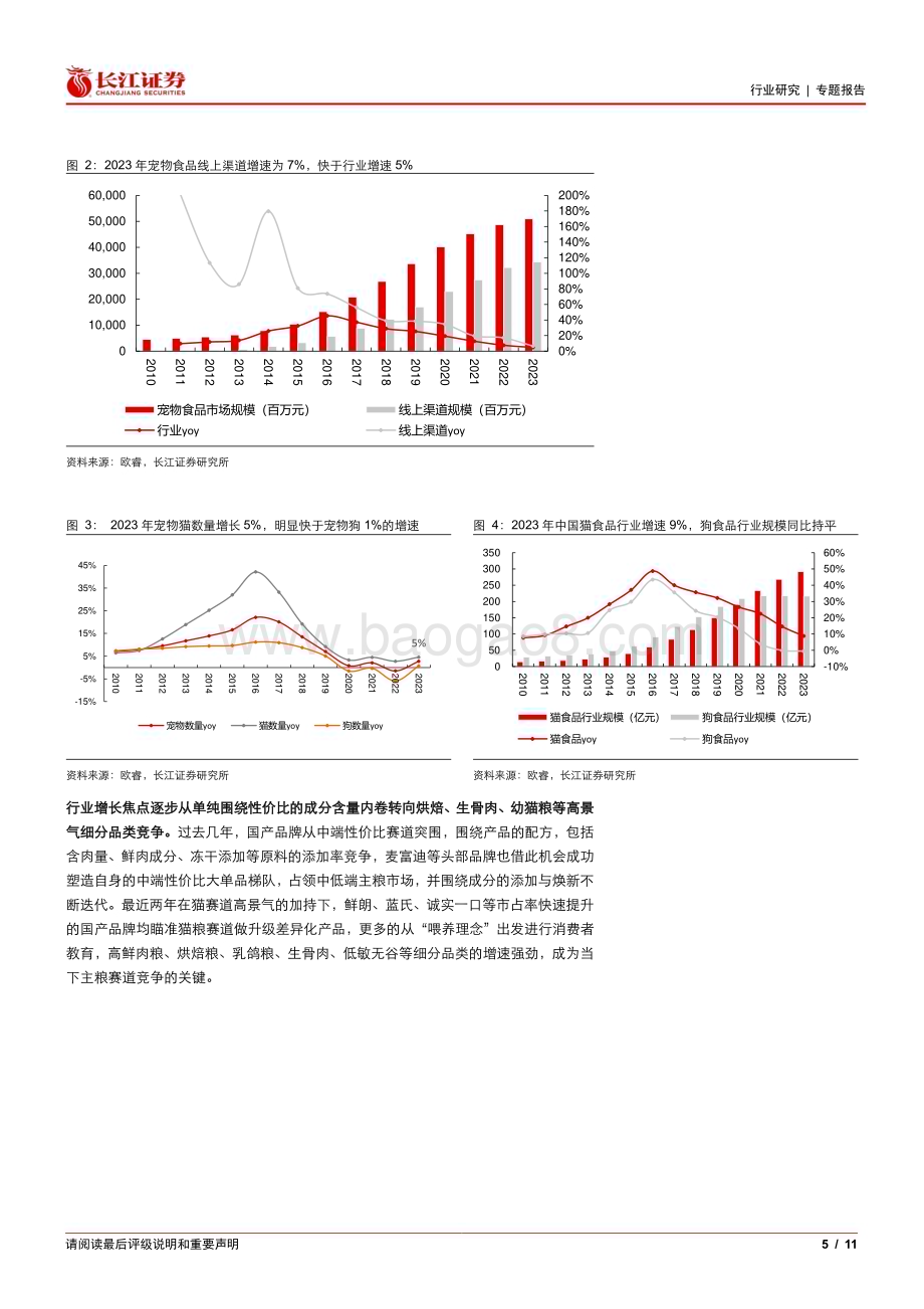 20240619_长江证券_宠物行业专题报告十三：如何看宠物食品品牌618表现？_11页.pdf_第5页
