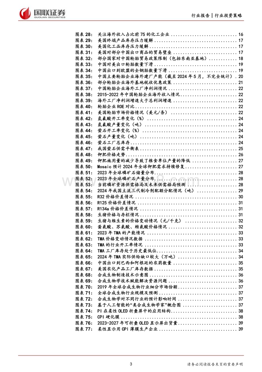 20240705_国联证券_基础化工行业2024年度中期投资策略：把握逆全球化察化工景气机遇_42页.pdf_第3页