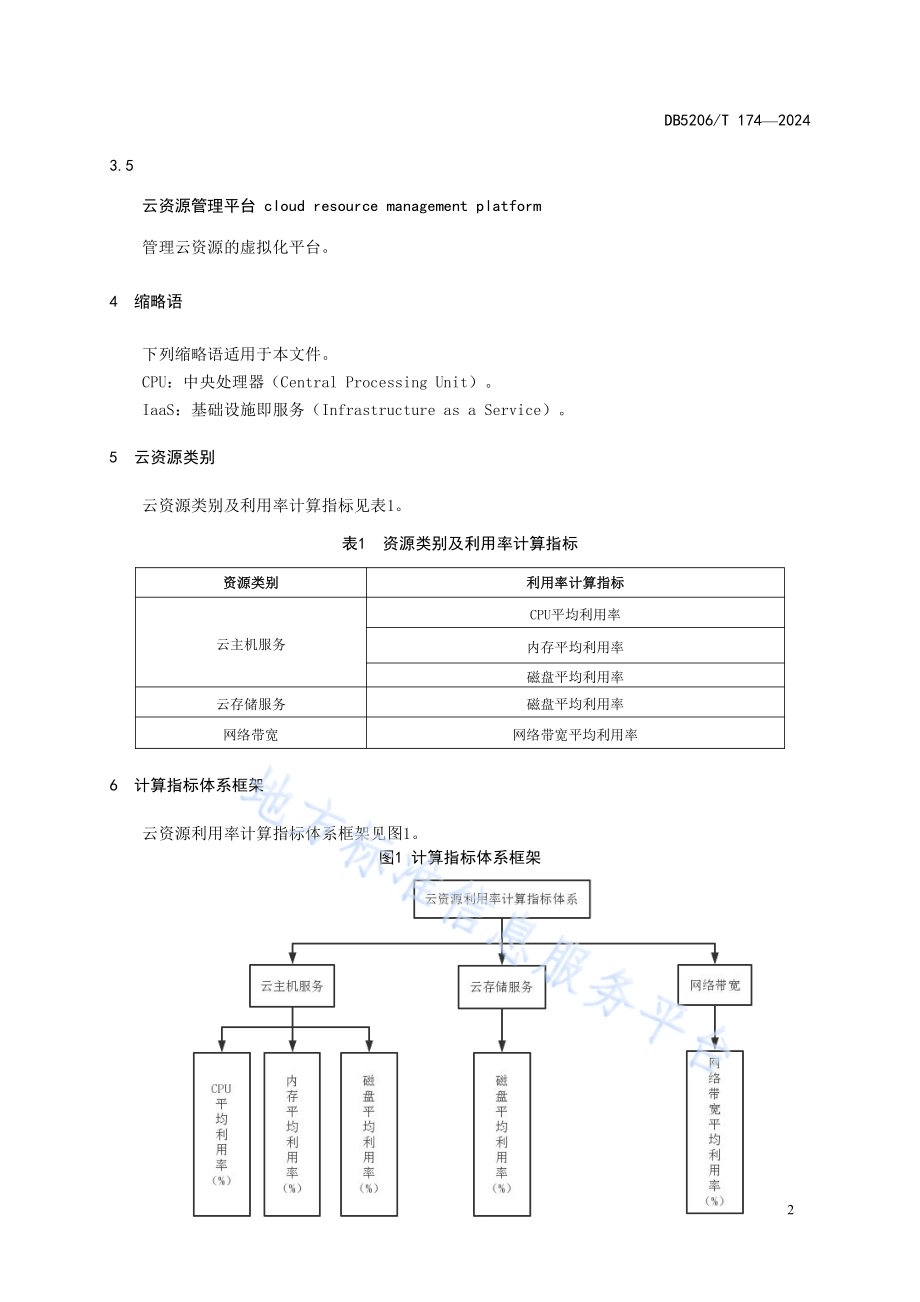 云资源利用率计算及调整规范DB5206／T 174-2024.pdf_第5页