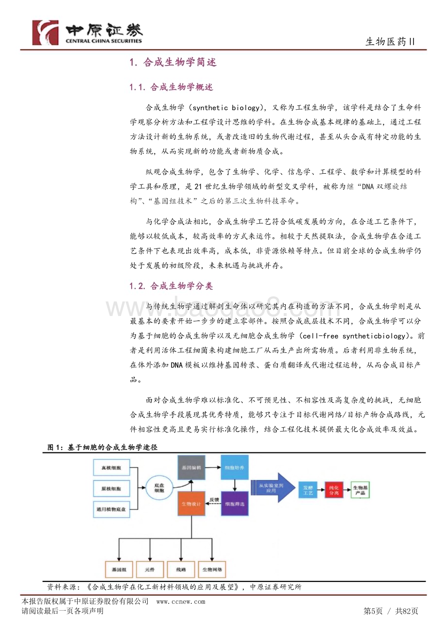 20240731_中原证券_生物医药Ⅱ行业：合成生物产业链分析及河南产业概况_82页.pdf_第5页