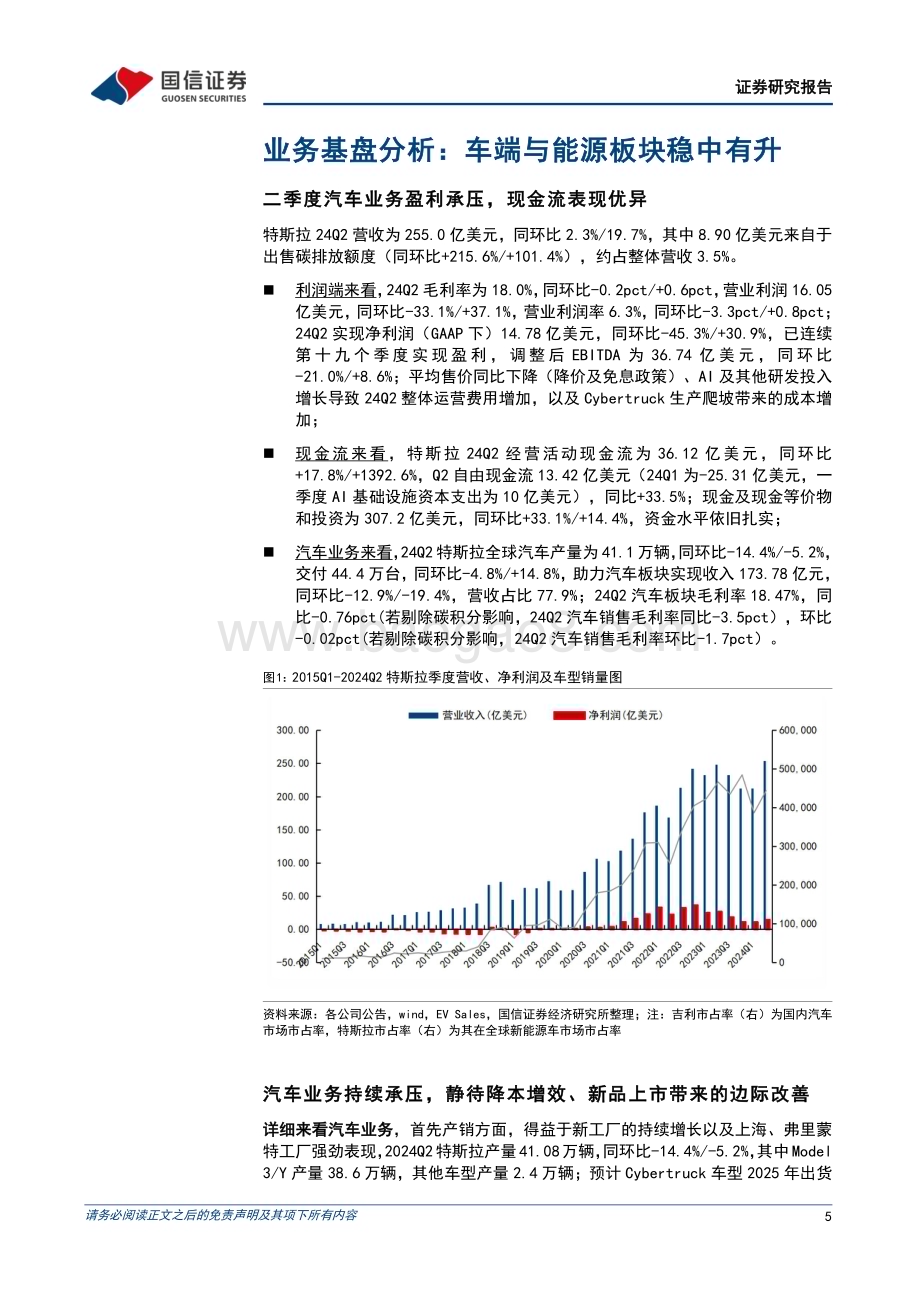 20240728_国信证券_汽车和汽车零部件行业：FSD迭代和入华加速新车型有望明年上半年推出_16页.pdf_第5页