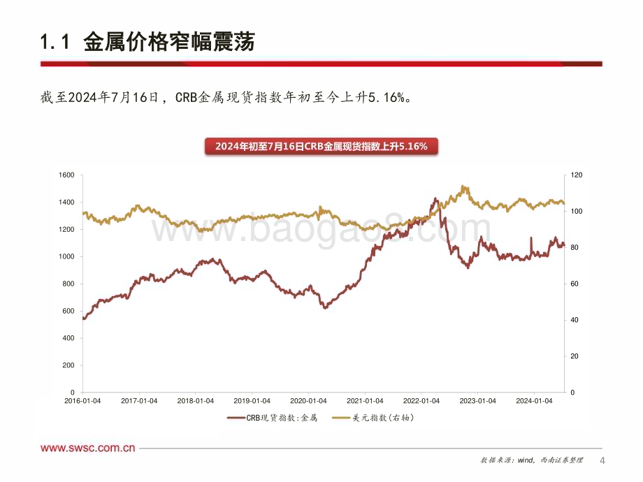 20240719_西南证券_有色金属行业2024年中期投资策略：中长期看好资源重视铜金铝锡_75页.pdf_第5页