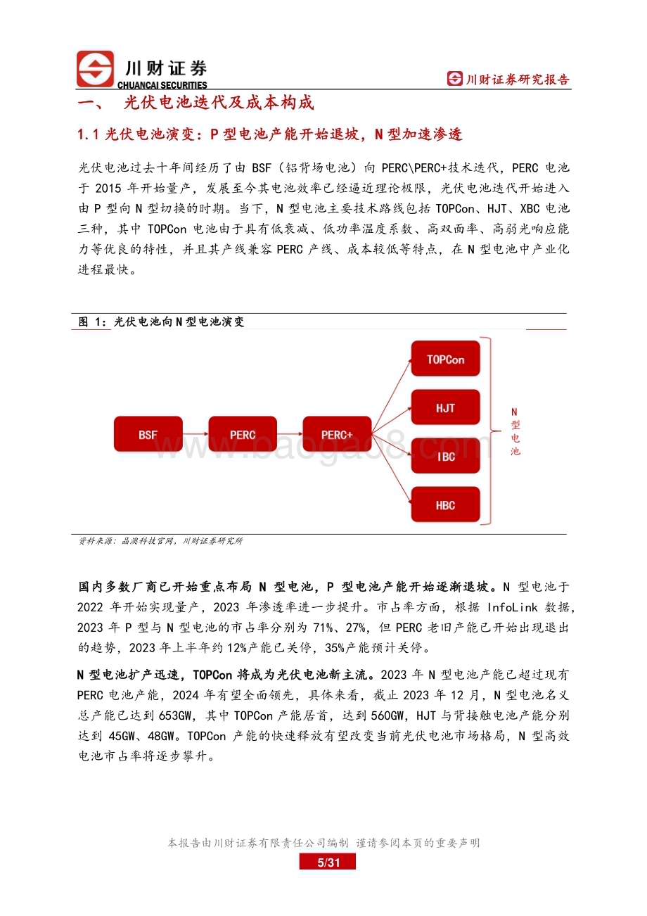 20240719_川财证券_光伏原材料行业系列专题研究报告：多晶硅贡献工业硅核心增量颗粒硅异军突起_31页.pdf_第5页