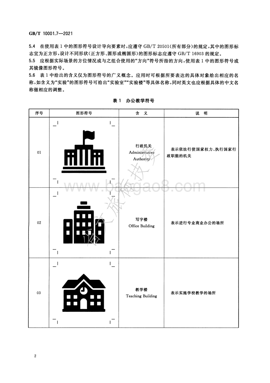 公共信息图形符号 第7部分：办公教学符号 GBT 10001.7-2021.pdf_第4页