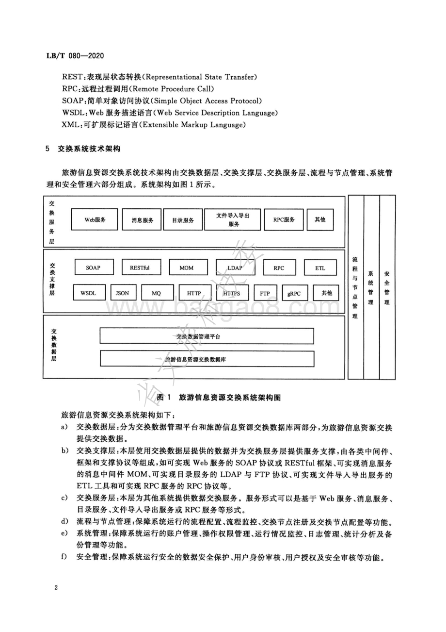 旅游信息资源交换系统设计规范 LBT 080-2020.pdf_第5页